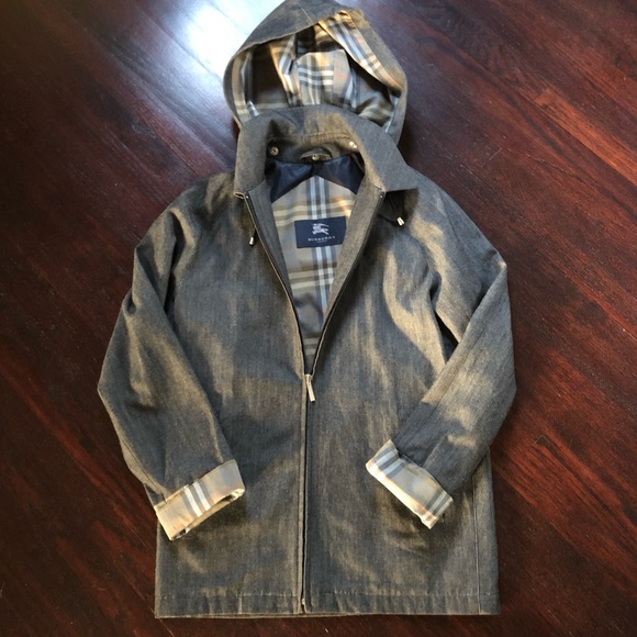 Burberry Jackets & Blazers - Burberry Wool / Denim Coat